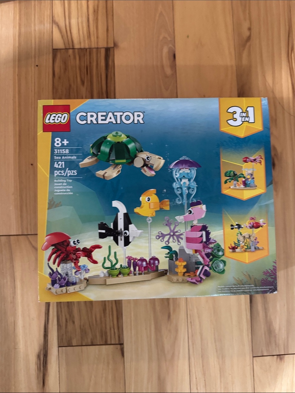 LEGO Creator Sea Animals Building Set - Multicolor